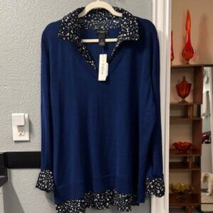 Investments Sweater-Shirt Size 2X